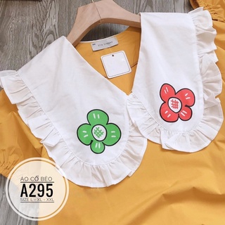 Bigsize Áo cổ bèo A295