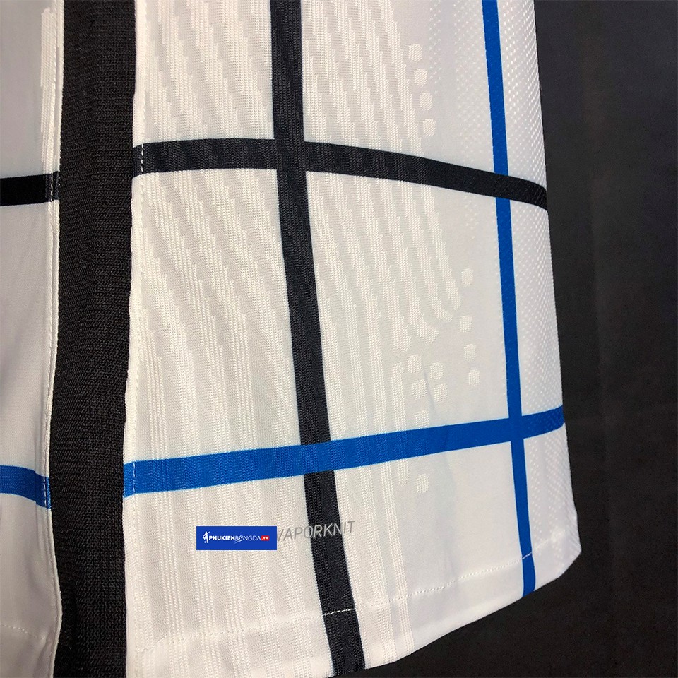 Áo Inter Milan sân khách 2020-2021 sọc caro, áo Inter sọc caro trắng xanh sân khách 2021 SF ❝Thái Lan❞