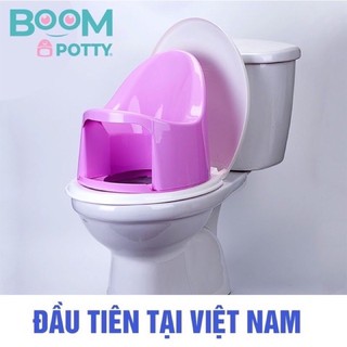 BÔ VỆ SINH THÔNG MINH,ĐA NĂNG CHO BÉ BOOM POTTY (CHÍNH HÃNG)