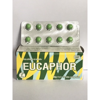 Viên uống giảm ho eucaphor vỉ 40 viên nang mềm