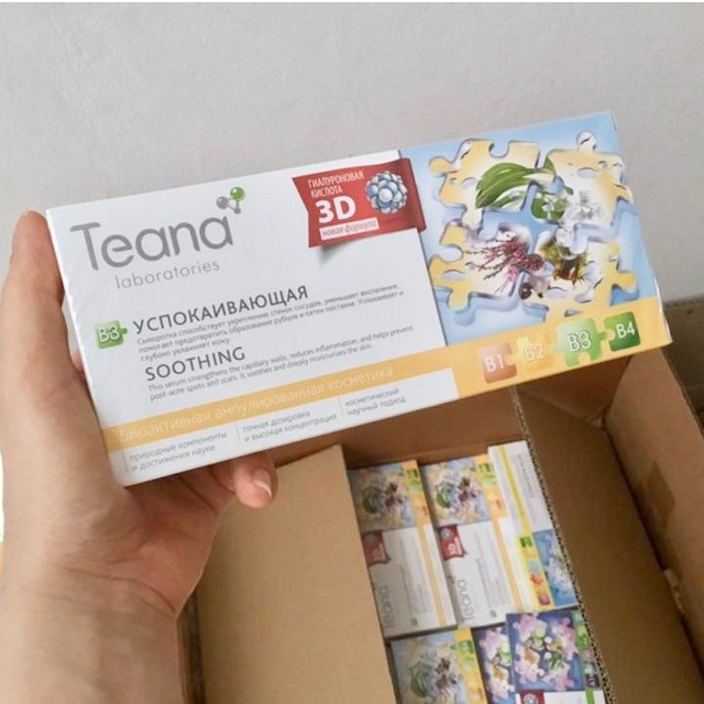 SERUM TEANA B3 MỜ THÂM DA SAU MỤN, GIẢM MẨN ĐỎ, DƯỠNG SÁNG ĐỀU MÀU DA