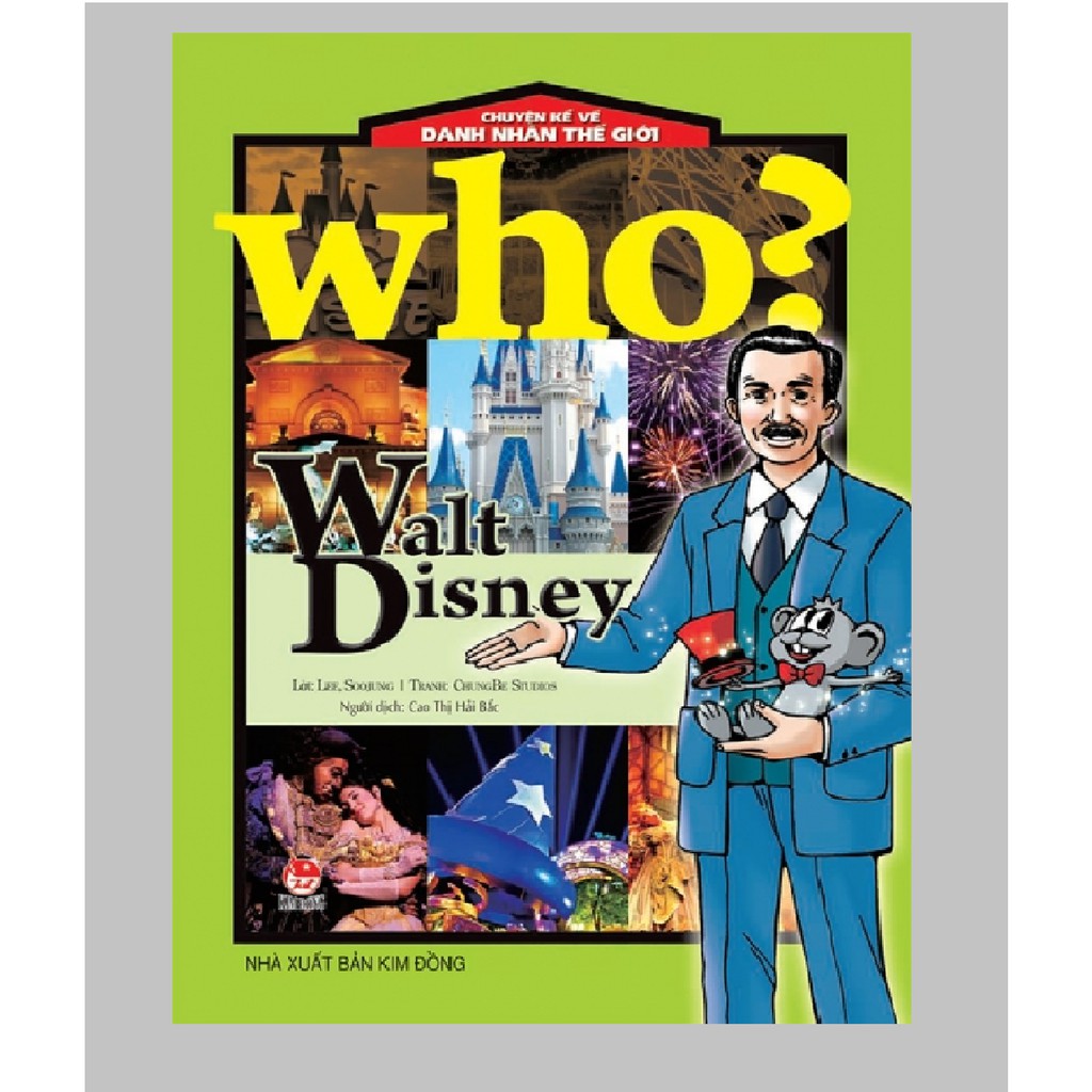 [Mã LIFE2410K giảm 10K đơn 20K] Sách – Who? Chuyện Kể Về Danh Nhân Thế Giới - WALT DISNEY