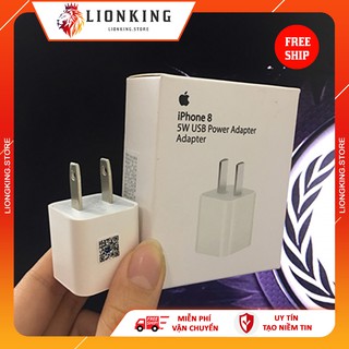 Củ sạc cho IPhoNe 8 cao cấp nguyên hộp tương thích các dòng máy 6/7/8/X/11/11pro/11promax bảo hành 3 tháng