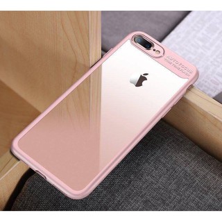 Ốp lưng silicone màu Hồng cho Điện thoại iPhone 5/6/6s/6 Plus/6s Plus/7/7 Plus/8/8 Plus/X