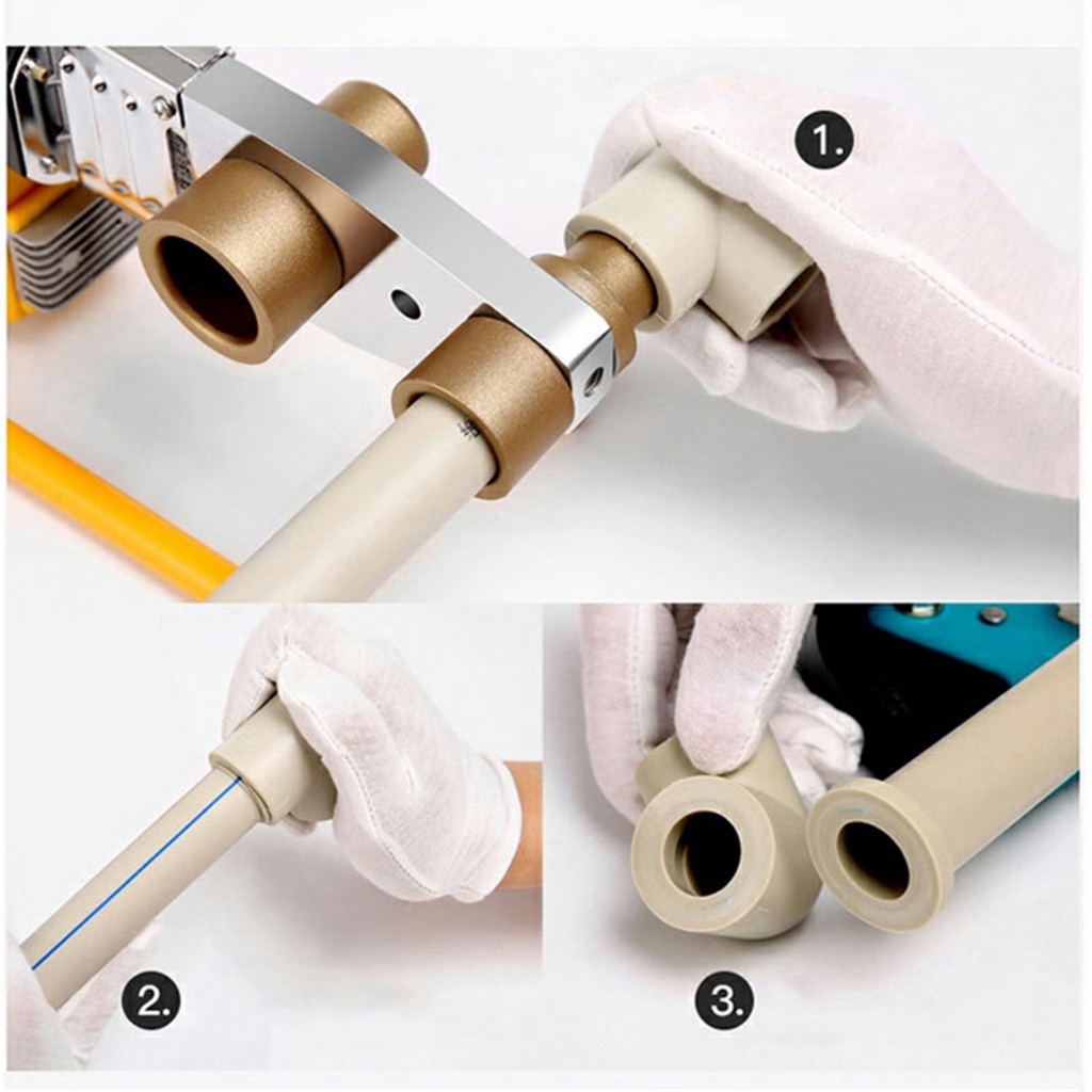 Đầu Máy Hàn Ống Nhiệt PPR 20 25 32 40 50 63 đủ size chống dính ống nước nóng