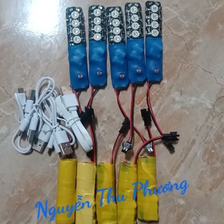 Đèn thả diều, Đèn cảm biến 4 bóng, đèn nháy