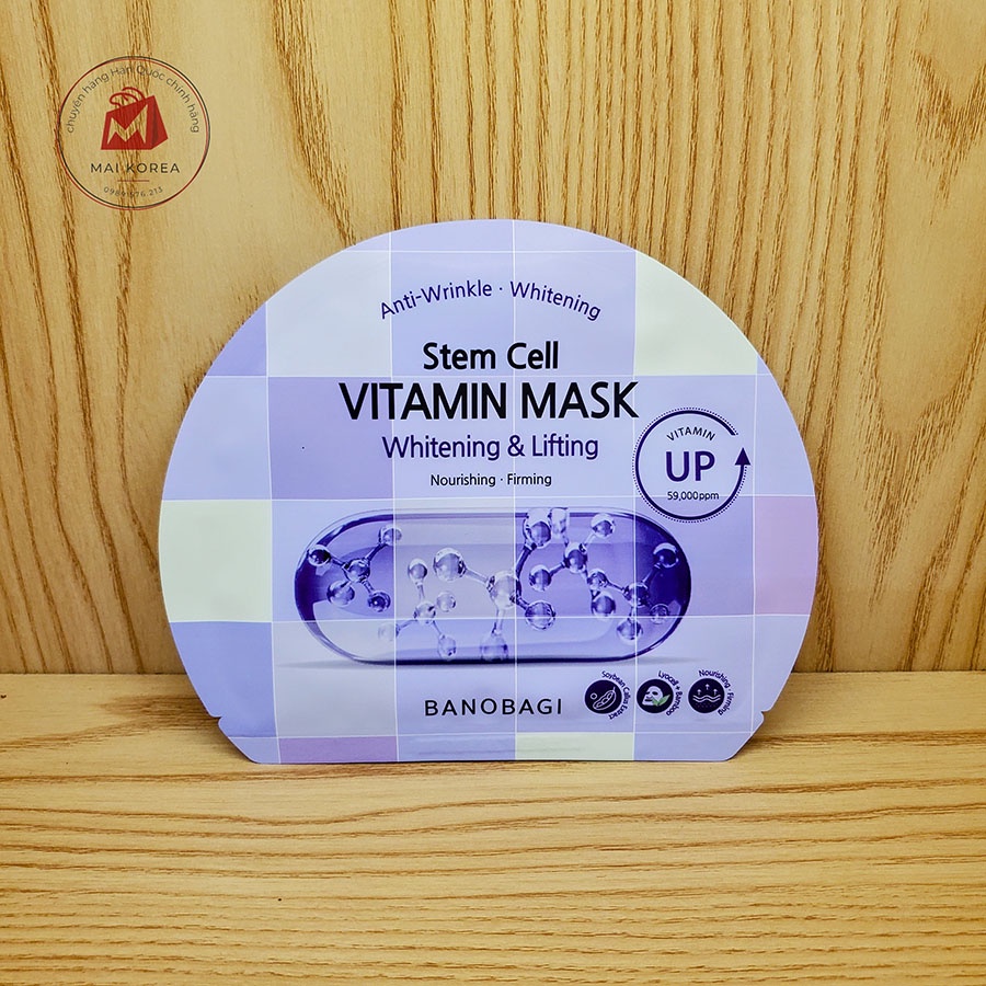 Mặt Nạ Viên Thuốc BANOBAGI Vita Genic Jelly Mask Vitamin
