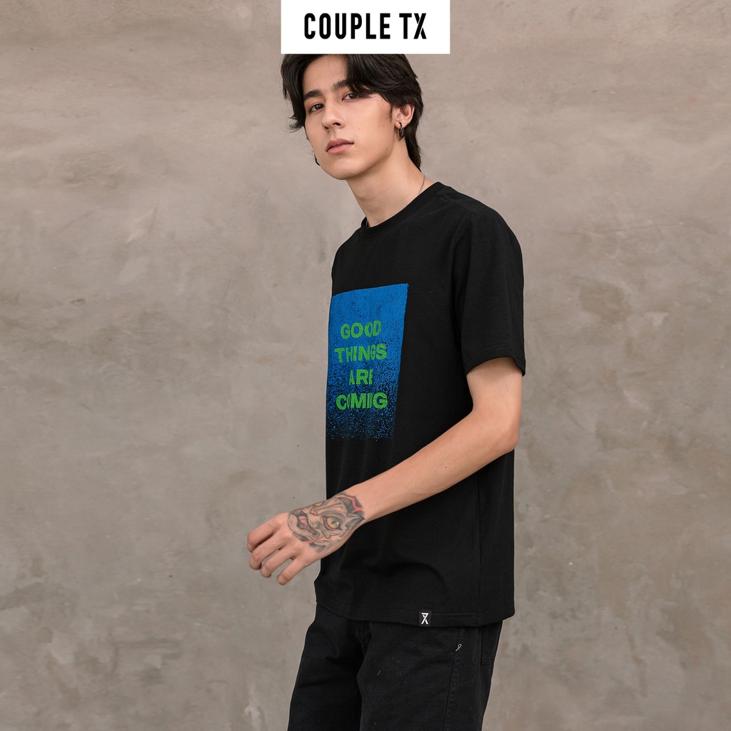 Áo Thun Cặp Đôi Couple TX In Typo Good Things Are Coming  TS 151