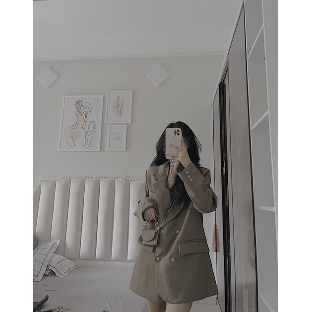 BLAZER KÈM ĐAI TÚI HOT