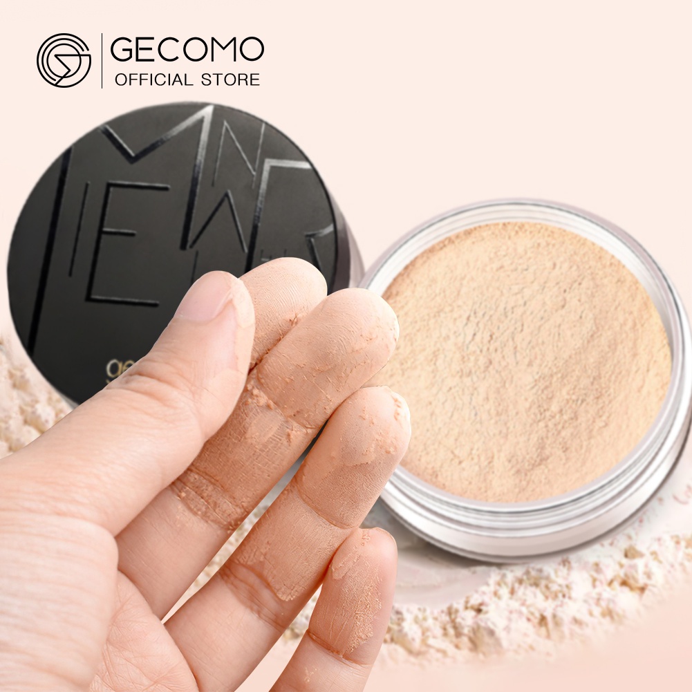 GECOMO Mattifying Loose Powder Oil Control Matte Chống bóng nhờn Trang điểm không trọng lượng cho khuôn mặt | BigBuy360 - bigbuy360.vn