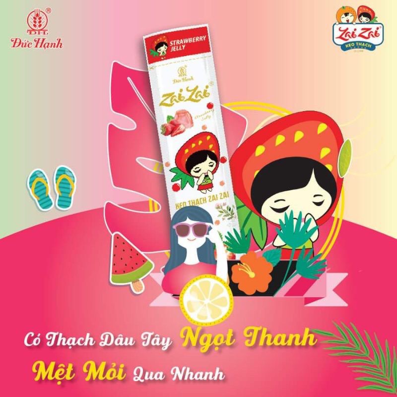 KẸO Thạch zaizai đức hạnh lẻ 1 cái