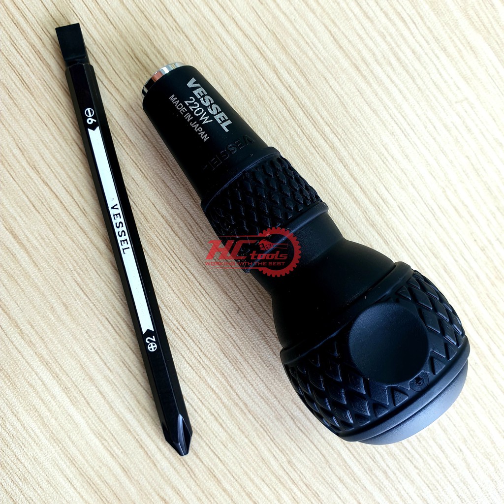 220W-62 Tô vít 2 đầu Vessel ball grip Made in Japan