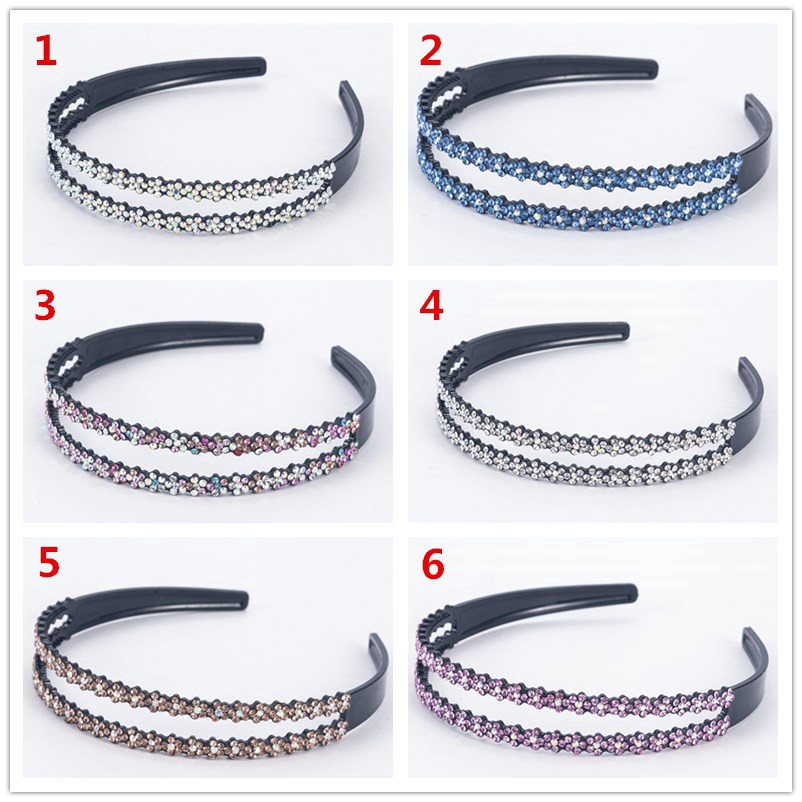 Cài tóc đính đá thanh lịch cho nữ