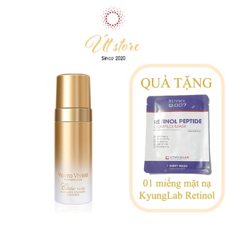 Sữa Rửa Mặt dưỡng da,trắng da tự nhiên Vento Vivere Cellular Swiss Radiance Foaming Cleanser Thụy Sĩ 150ml