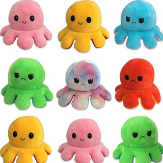 [ SIÊU CUTE ] - BẠCH TUỘC CẢM XÚC 2 MẶT LÔNG MỊN CAO CẤP