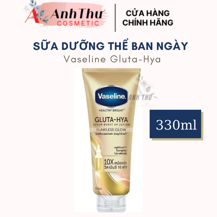 Sữa dưỡng thể trắng da  ban ngày Vaseline  gluta hya 10x / vaseline gluta hya/ dưỡng thể trắng da