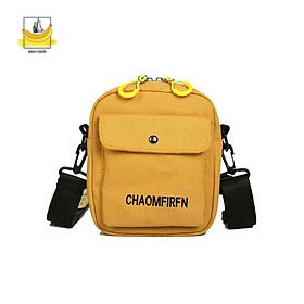 [HÌNH THẬT] Túi đeo chéo thời trang - CHAOMFIRFN - màu vàng