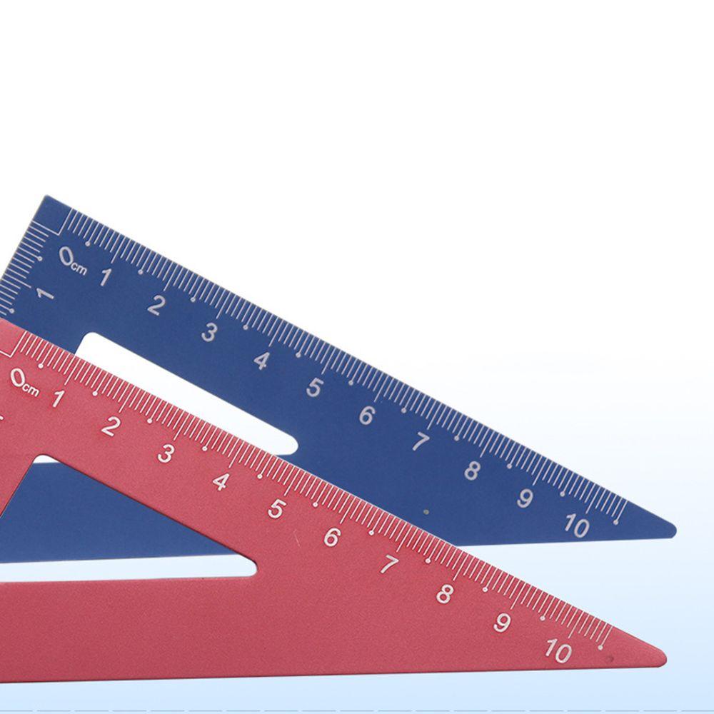 Bộ Thước Đo Hình Tam Giác Dùng Vẽ Toán Học Dành Cho Học Sinh / Văn Phòng
