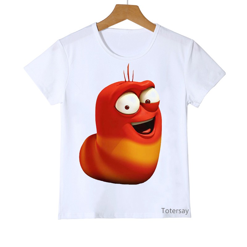 ÁO THUN Hoạt Hình LAVARA SÂU TINH NGHỊCH UNISEX  PHÔNG NAM NỮ GIA ĐÌNH CẶP ĐÔI CÓ SIZE TRẺ EM CHO BÉ TRAI GÁI AOMIVN