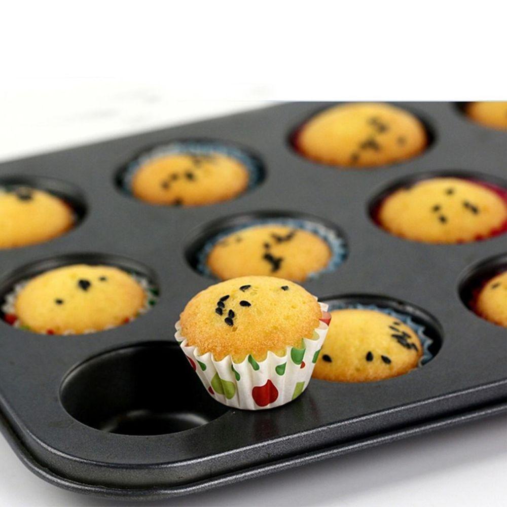 Set 100 Cốc Giấy Đựng Bánh Muffin / Socola Chống Dầu