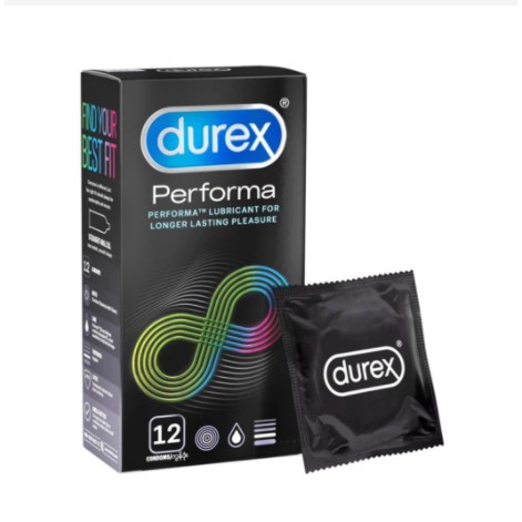 Mua 3 tặng 1Bao cao su DUREX PERFORMA kéo dài thời gian quan hệ 12c