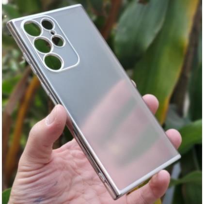 Ốp lưng sulada nhám viền màu cho Samsung S22, S22 Plus, S22 Ultra chống Vân tay, mồi hôi siêu đẹp
