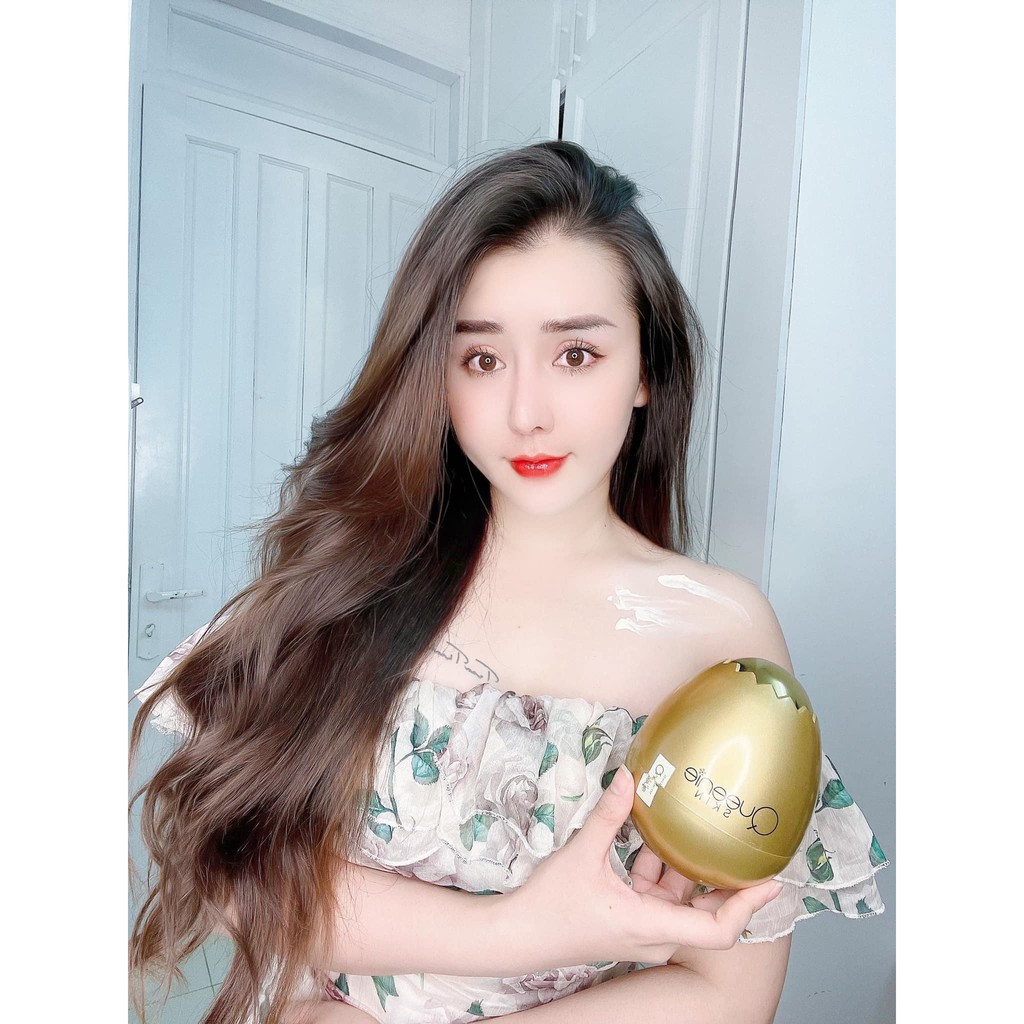 (tặng tắm trắng) Kem Dưỡng Da BoDy Trứng QUEENIE