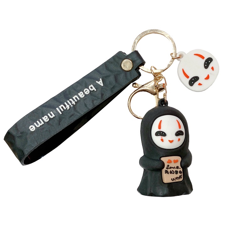 Móc khóa Vô diện hoạt hình dễ thương đủ màu sắc hottrend KH33