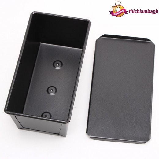 TLB - Khuôn bánh mì gối / sandwich 500g đen chống dính