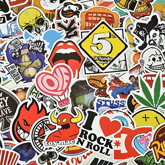 LOGO[RẺ VÔ ĐỊCH] 57 STICKER CHỐNG NƯỚC SIZE 4CM