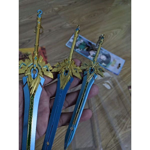 Mô hình móc khoá thiên không Skyward Pride Genshin Impact