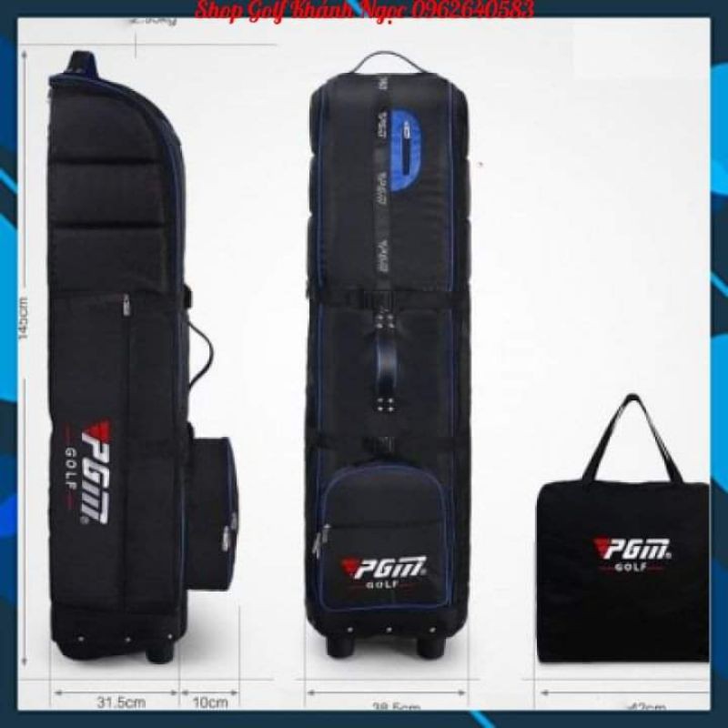 Túi Bọc Gậy Golf Đi Máy Bay /Cover Hàng Không  Air Package Chính Hãng PGM, Travel Bags