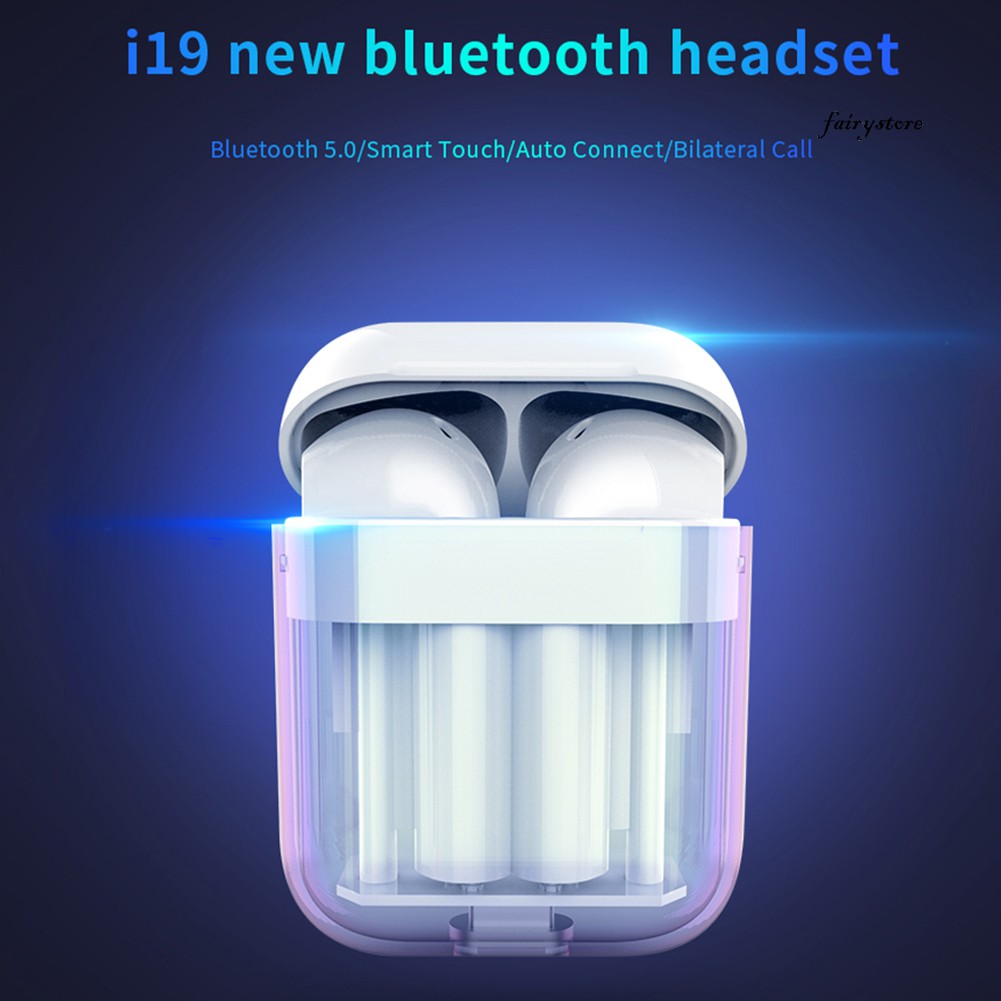 Tai Nghe Nhét Tai Kết Nối Bluetooth 5.0 Fs + I19