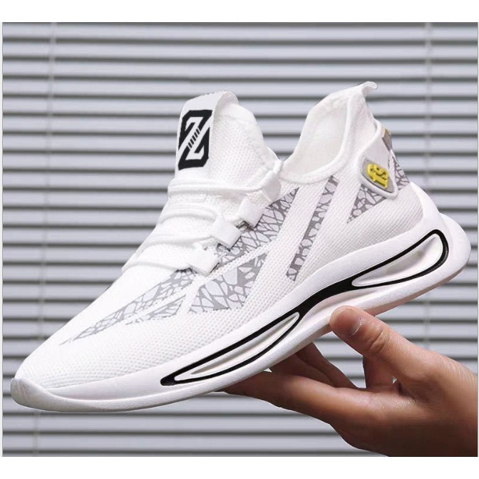 Giày nam trắng ngà thể thao | BigBuy360 - bigbuy360.vn