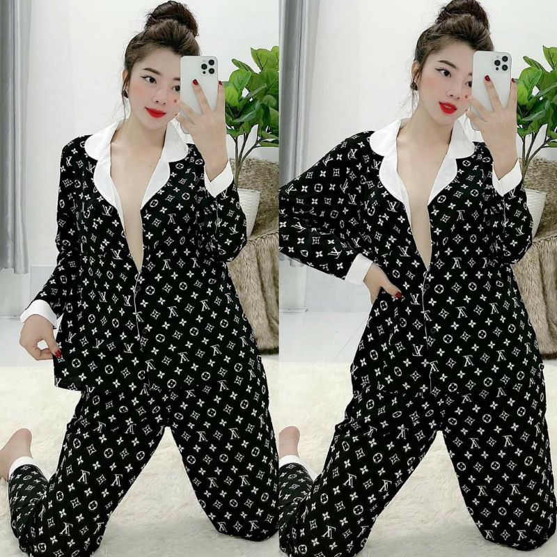 PIJAMA ĐỒ BỘ CAO CẤP CHẤT LỤA MAI NGÔ CỰC XỊN MẪU THIẾT KẾ ĐỘC QUYỀN - SHOP DƯƠNG XUÂN