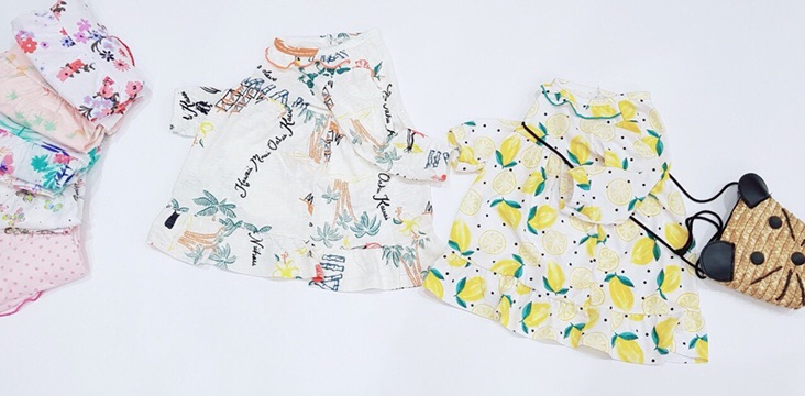 Set 2 váy cotton