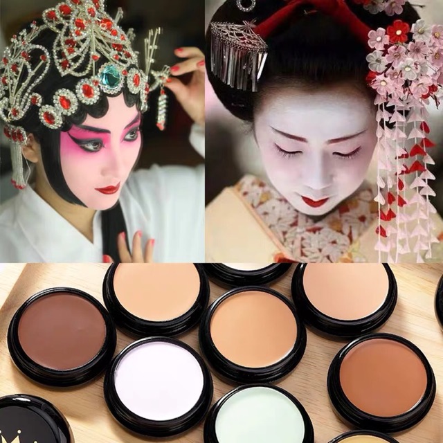 Phấn kem makeup siêu trắng hoá trang