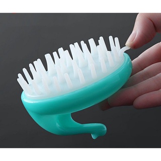 Lược gội đầu massage gai silicon 