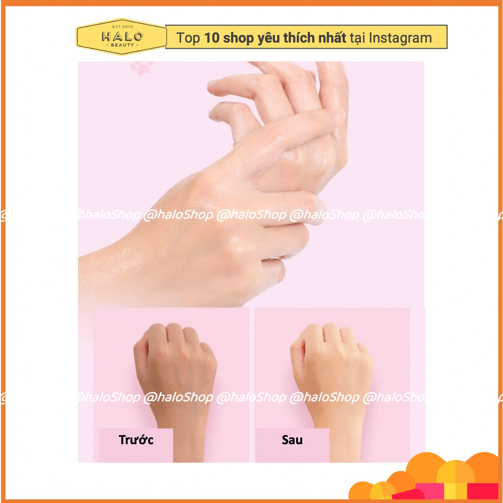 Mặt nạ tay mèo dưỡng da tay dưỡng ẩm làm trắng, giảm nếp nhăn, mềm mịn nội địa Trung