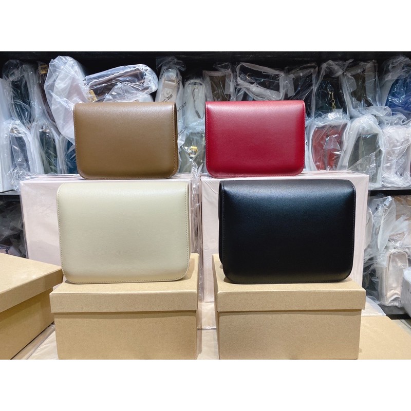 Túi 𝐏𝐫𝐞𝐭𝐭𝐲𝐅𝐈𝐓 dáng classic C.line đeo chéo chất 𝐃𝐚 𝐓𝐡𝐚̣̂𝐭 𝟏𝟎𝟎%