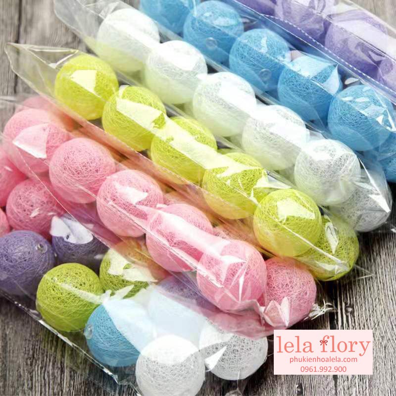 Bộ đèn bông nhiều màu (10 bóng) - PKK0015