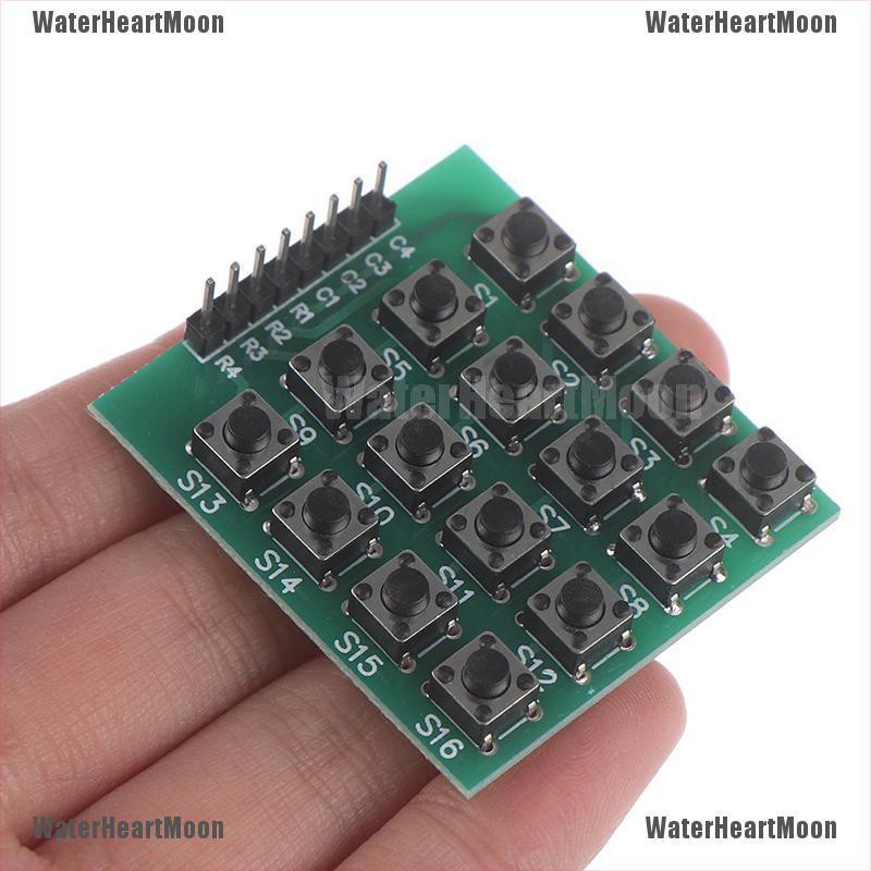 1 Bàn Phím Matrix 4x4 16 Nút Cho Arduino