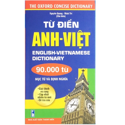 Sách - Từ điển Anh - Việt (90.000 từ)