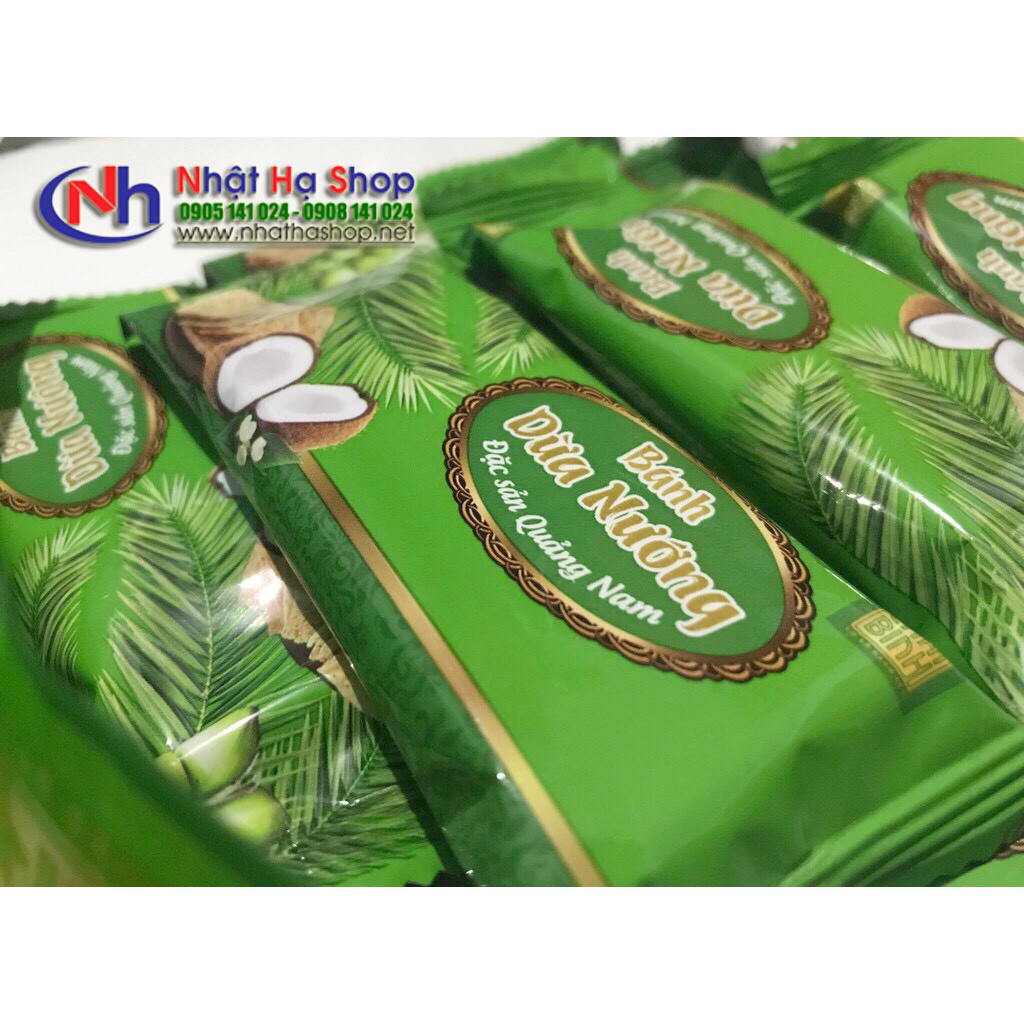 50 bánh dừa nướng Thái Bình 180g - Đặc sản Quảng nam