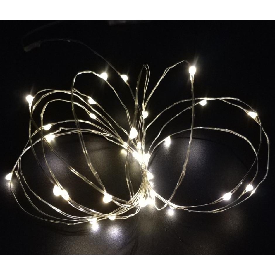 Đèn led 1m 10 bóng Fairy Light - đèn led đom đóm