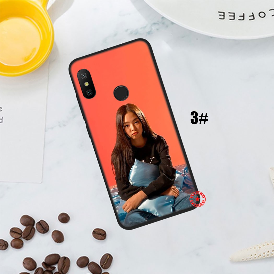 Ốp Lưng Silicone Mềm Màu Hồng Cho Xiaomi Redmi Note 5 / 6 / 7 Pro / 4x / 45qf