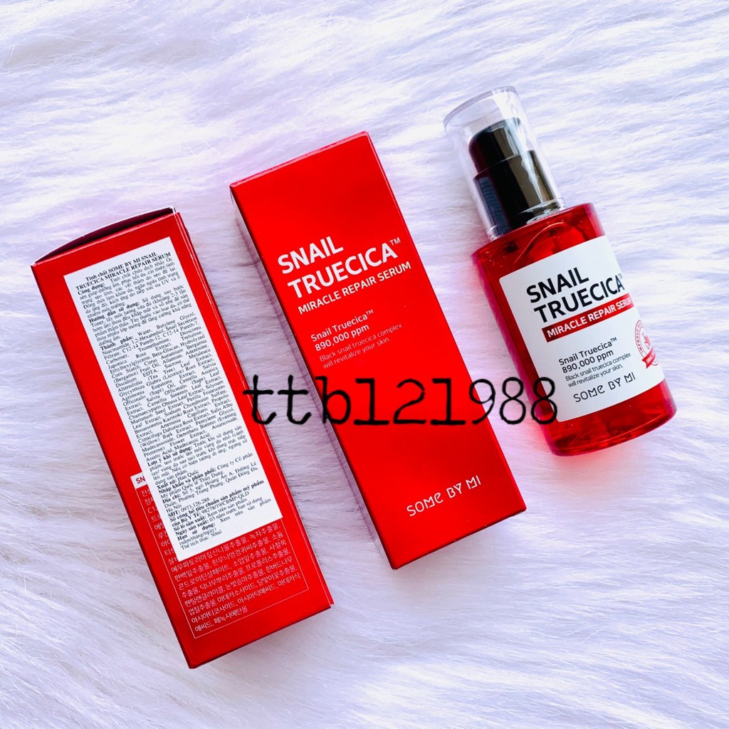 TINH CHẤT DƯỠNG SOME BY MI SNAIL TRUECICA MIRACLE REPAIR SERUM 50ML