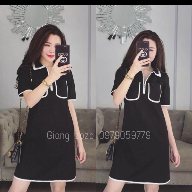 Đầm suông bigsize y hình