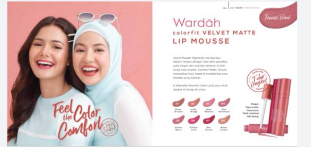 (hàng Mới Về) Son Lì Wardah Colorfit 14 Màu Sắc Tùy Chọn | BigBuy360 - bigbuy360.vn