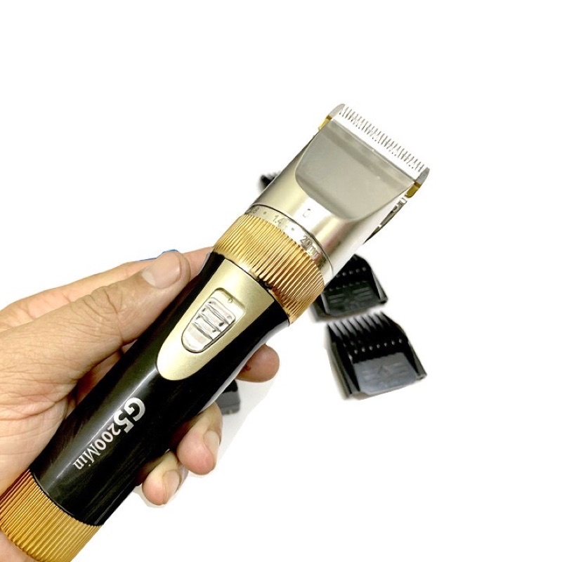 Tông đơ cắt tóc G5, Máy hớt tóc G5. Dùng pin 18650 siêu tiện lợi